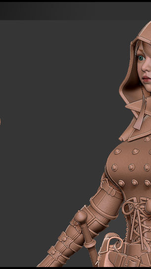 [수정]_어쎄씬[zbrush,3dmax]