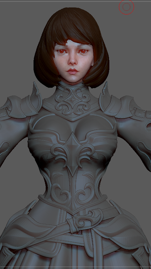 3D 캐릭터 모델링 마조걸