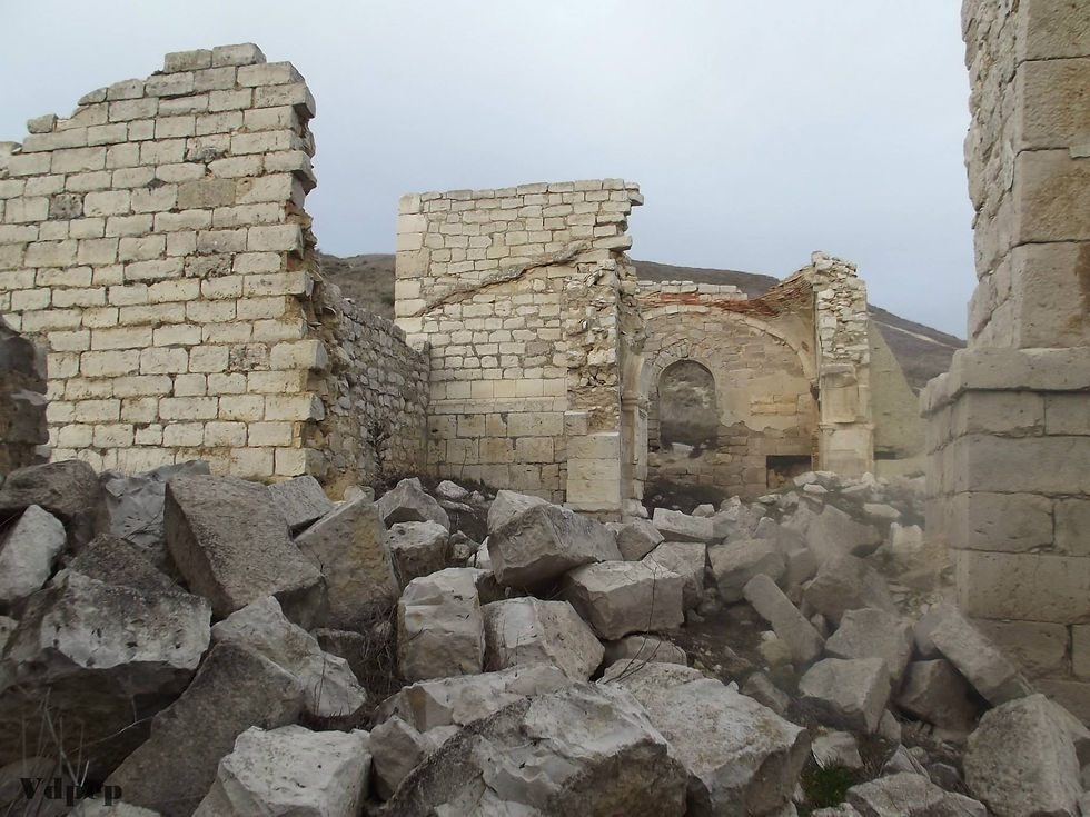 Iglesia en ruinas en Mota del Marqués