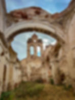 Interior de la iglesia del convento de San Pablo de la Moraleja