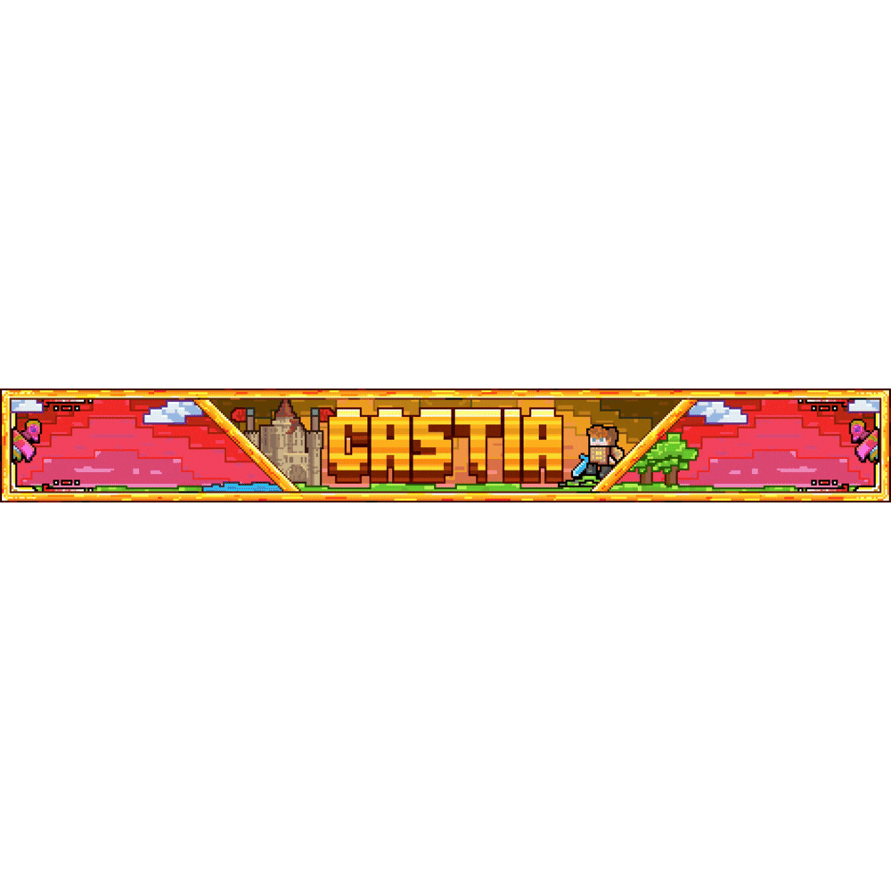 Castia Minecraft Animated Banner