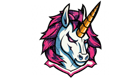 Unicorn Mascot Logo, logo minecraft, mascot logo minecraft, minecraft logo, minecraft mascot logo, logo,