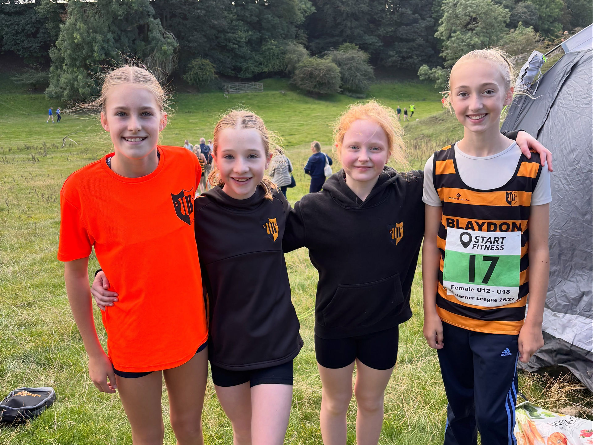 Blaydon Harriers at Thornley Hall Farm