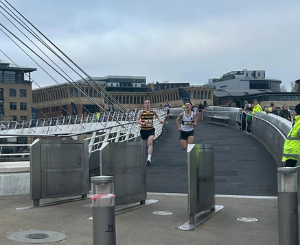 Blaydon athletes at the Quayside 3k and 1k