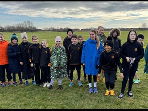 Blaydon juniors at cross country