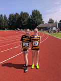 Blaydon athletes in action at NEYDL