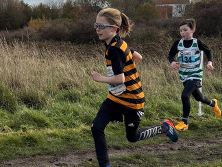 Blaydon athletes at NEHL Wrekenton Cross Country 23 November 2025