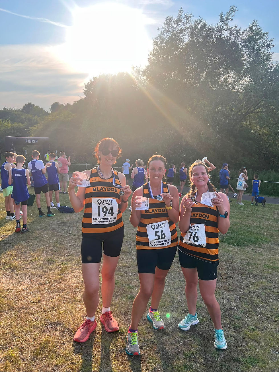 Blaydon Harriers at Silksworth 5k