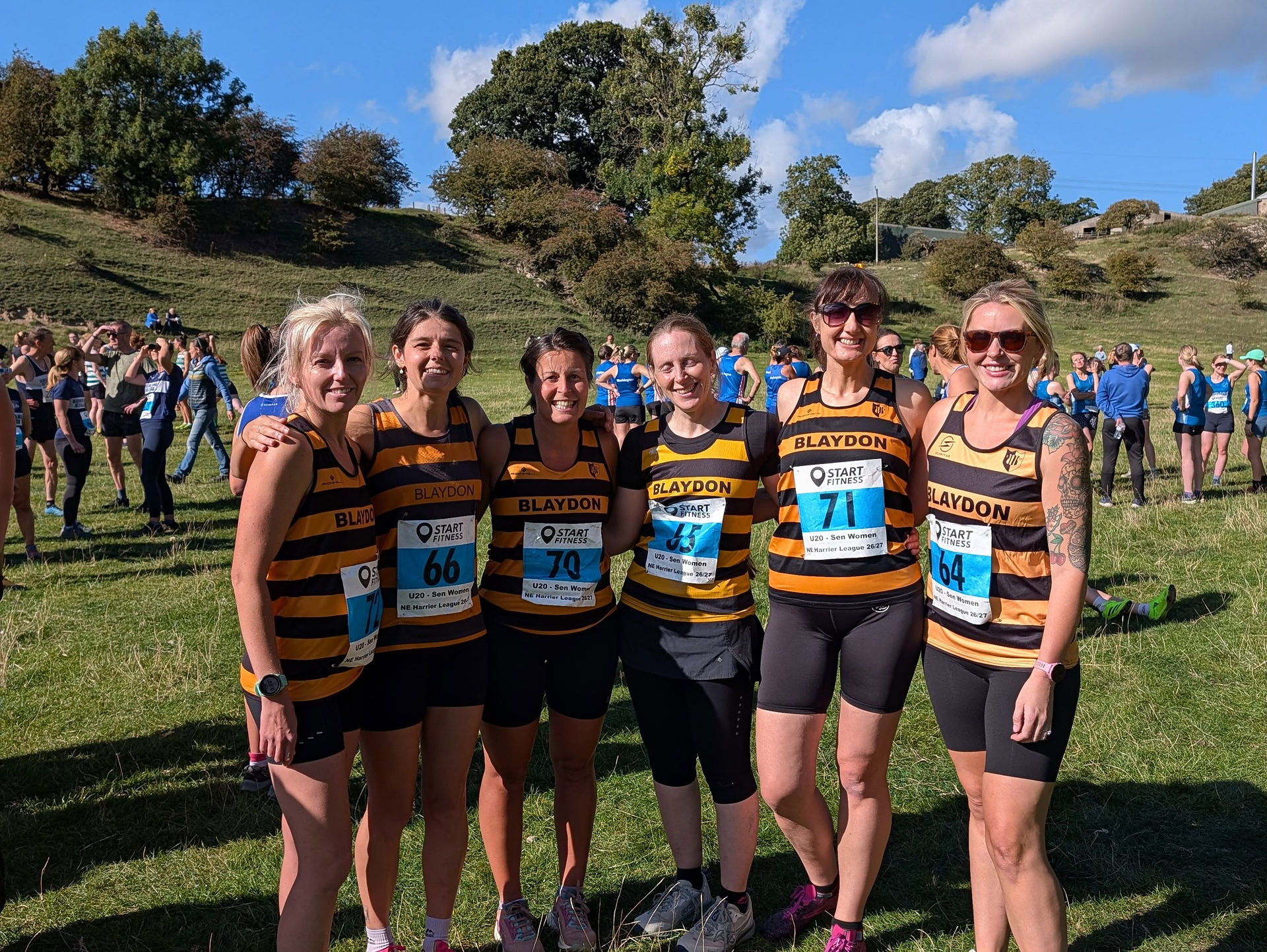 Blaydon Harriers at Thornley Hall Farm