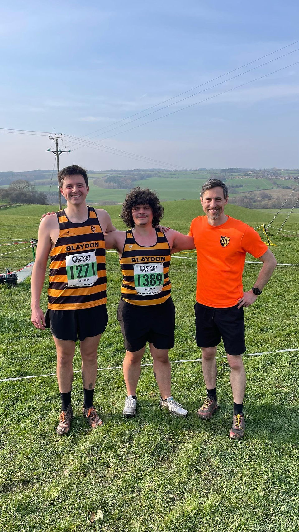Blaydon athletes at the NEHL Eltringham Farm Cross Country March 2026