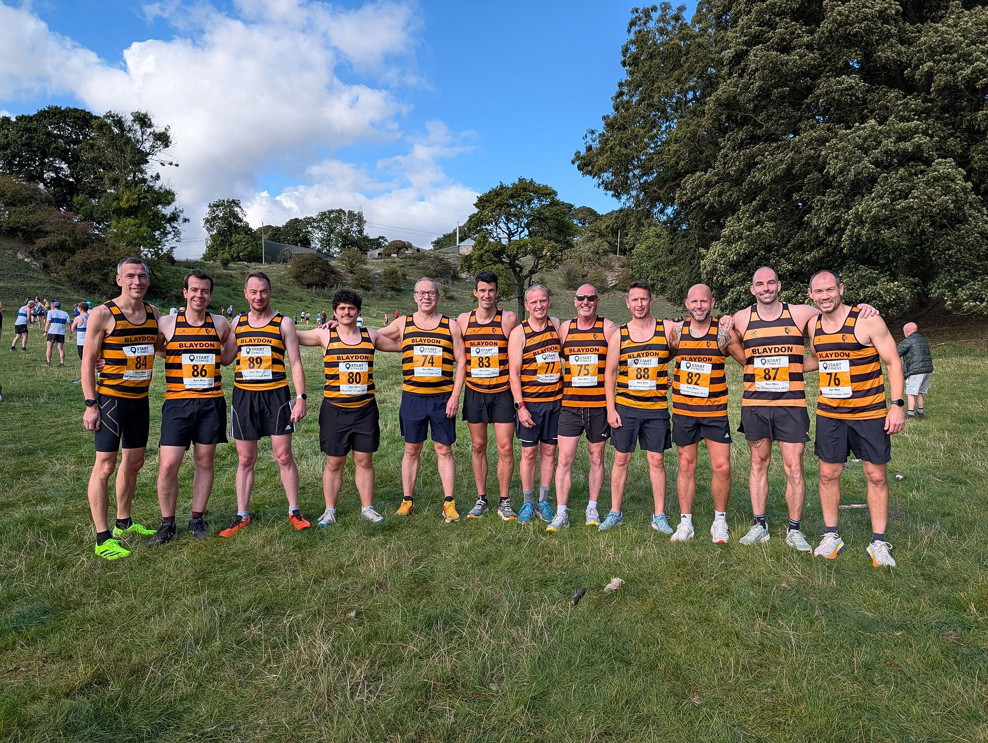 Blaydon Harriers at Thornley Hall Farm