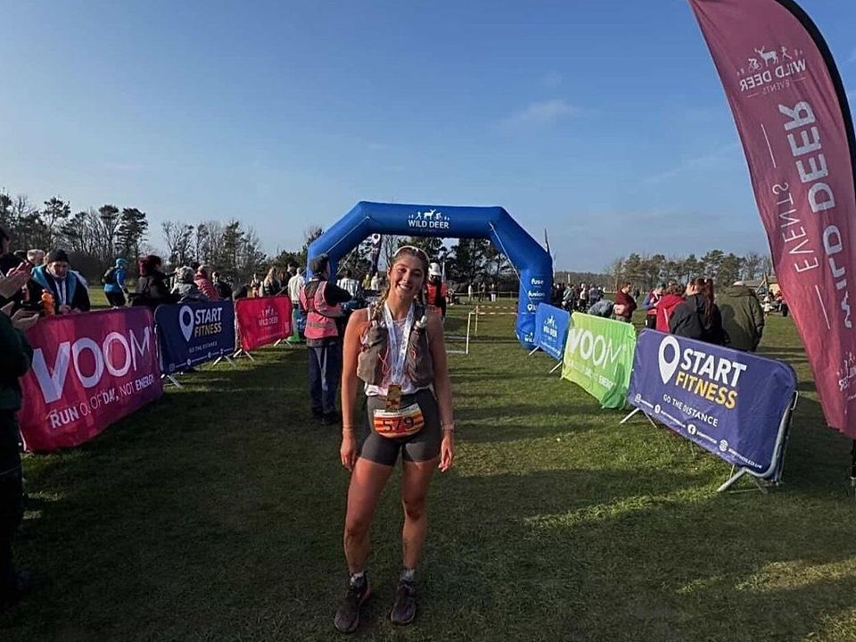 Jess Levy at Kingdom of Northumbria Coastal Ultra 2026