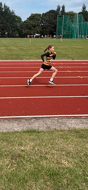 Blaydon athletes in action at NEYDL