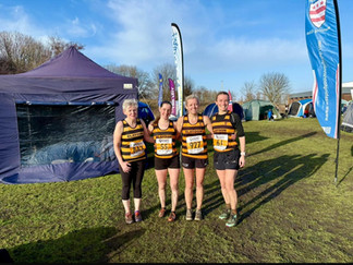 Blaydon athletes at the NEHL Sherman Cup and Davison Shield XC