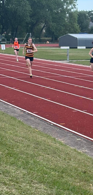 Blaydon athletes in action at NEYDL