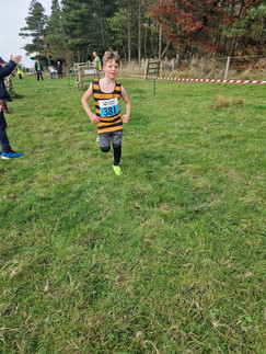 Blaydon athletes at NEHL Druridge Bay Cross Country