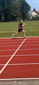 Blaydon athletes in action at NEYDL