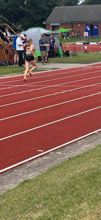 Blaydon athletes in action at NEYDL