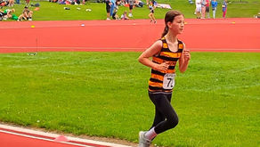 Blaydon athletes in action at NEYDL