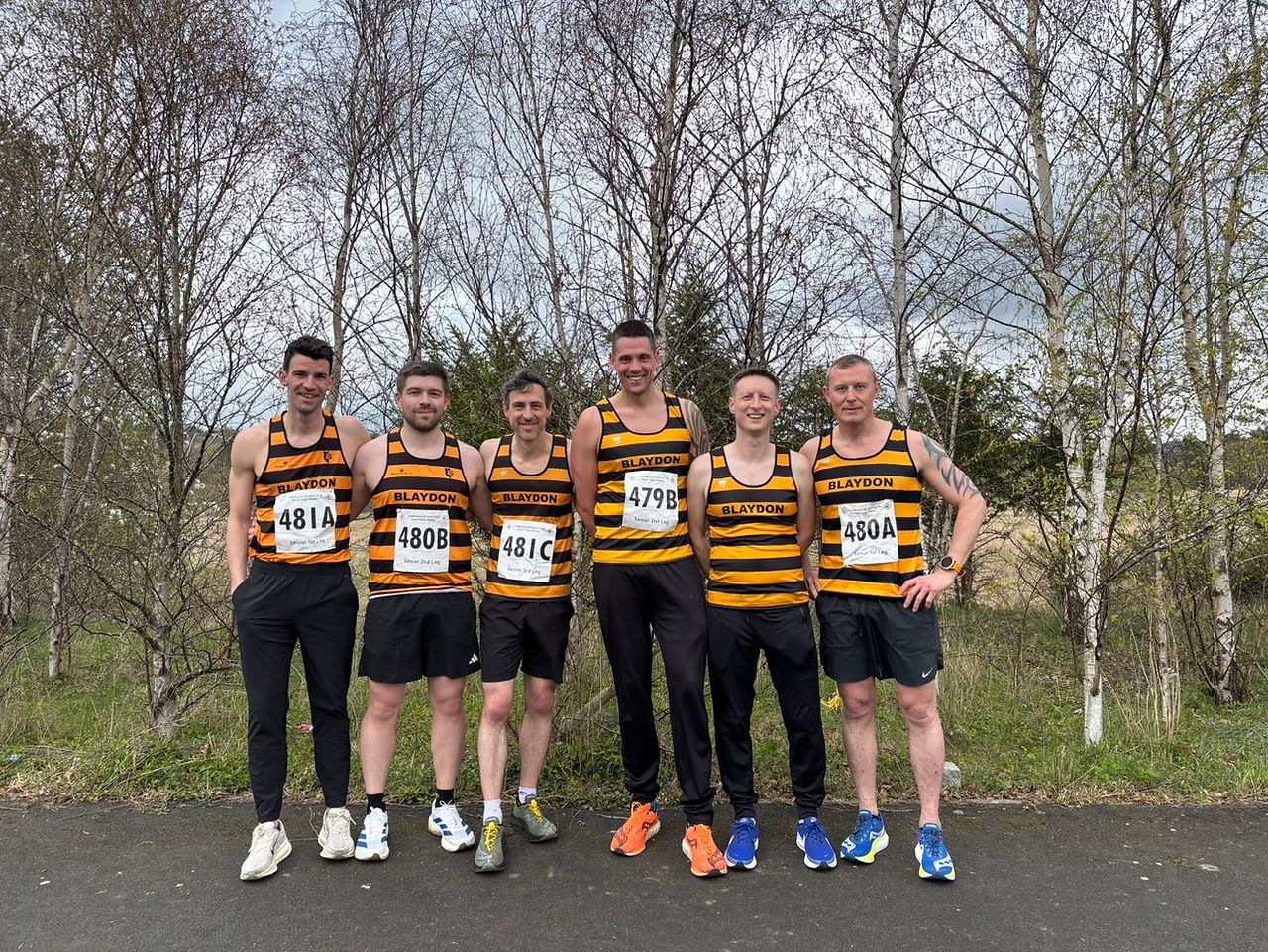 Blaydon Harriers at the Good Friday Relays April 2026