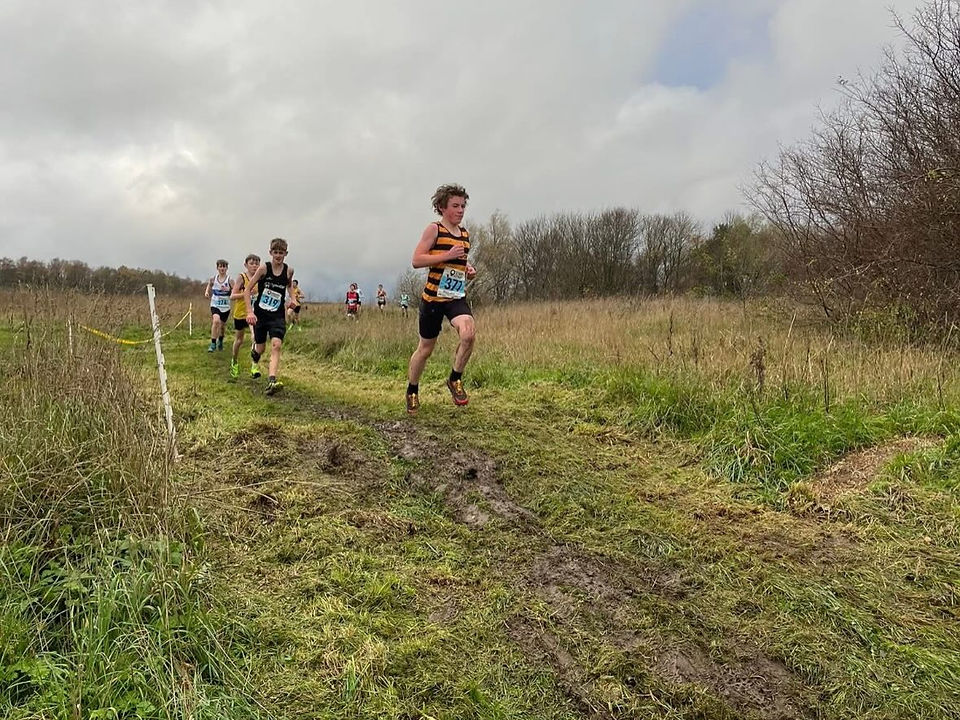 Blaydon athletes at NEHL Wrekenton Cross Country 23 November 2025