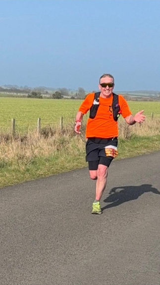 Hedley Fletcher at Kingdom of Northumbria Coastal Ultra 2026