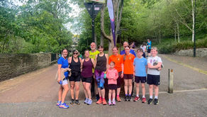 Blaydon Harriers at Jesmond Dene Parkrun