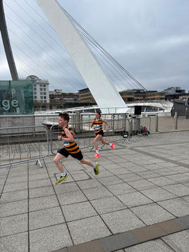 Blaydon athletes at the Quayside 3k and 1k