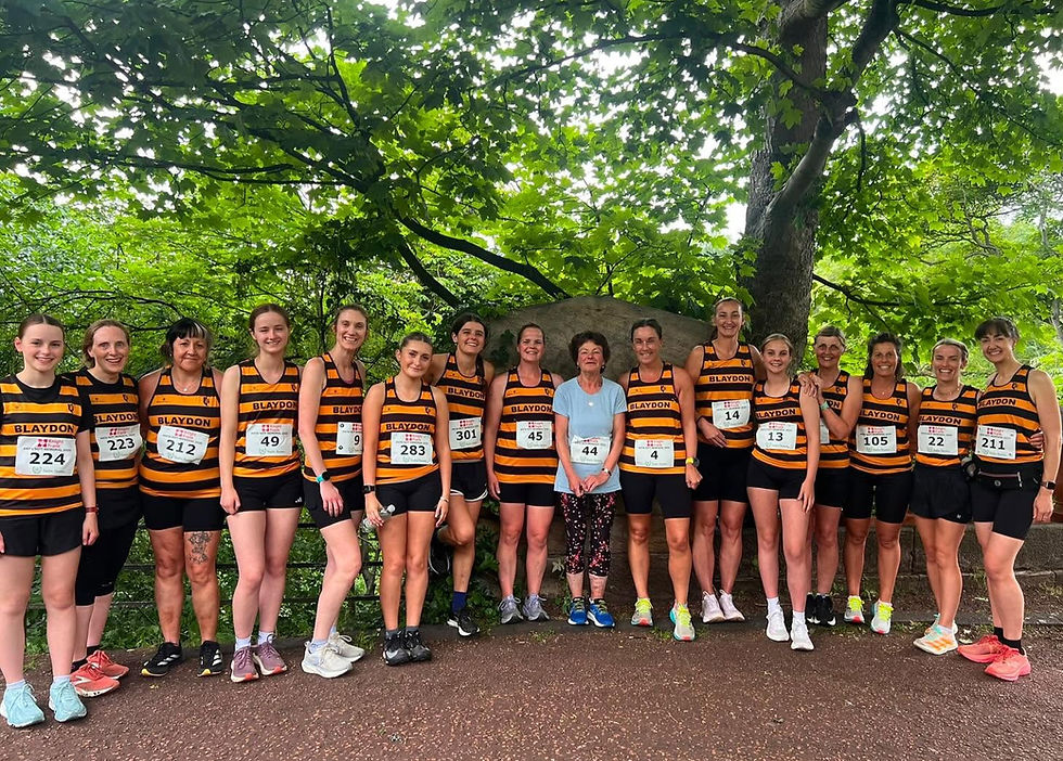 Blaydon ladies at Anita Nott