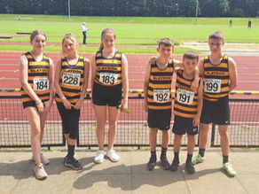 Young Blaydon Athletes Compete in NEYDL