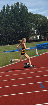 Blaydon athletes in action at NEYDL