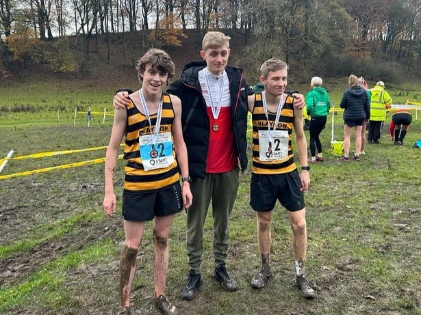 Under 17 boys XC team