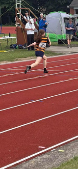Blaydon athletes in action at NEYDL