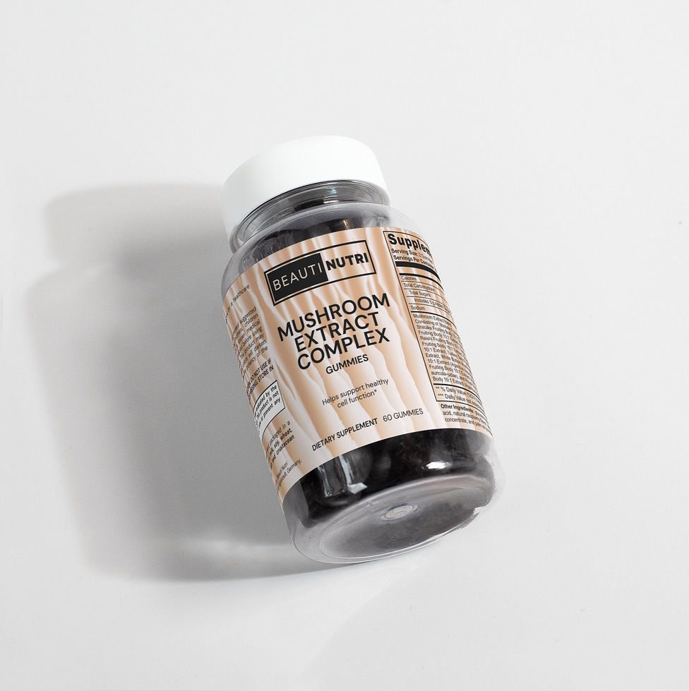 10 Mushroom Extracts in a Raspberry-Flavored Gummy for Daily Wellness