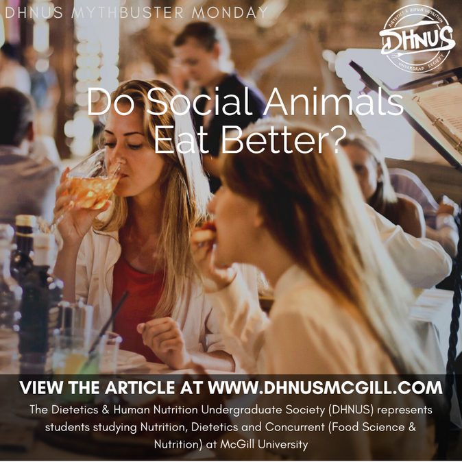 Do Social Animals Eat Better?