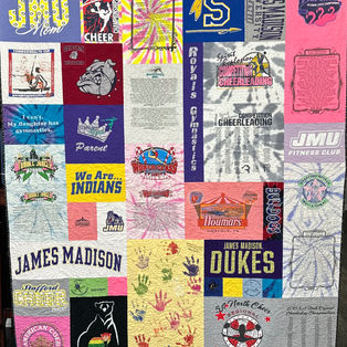 Mosaic Style T-Shirt Quilt