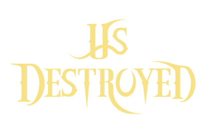 A text image of The Title of Us Destroyed by Inge V. Wyk