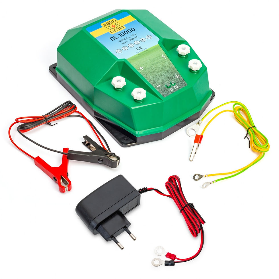 Sličica: DL 10000 električni pastir: 12 V, 10 J + adapter