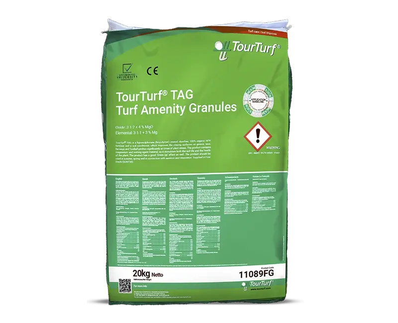 Organsko gnojilo in izboljševalec tal TourTurf TAG