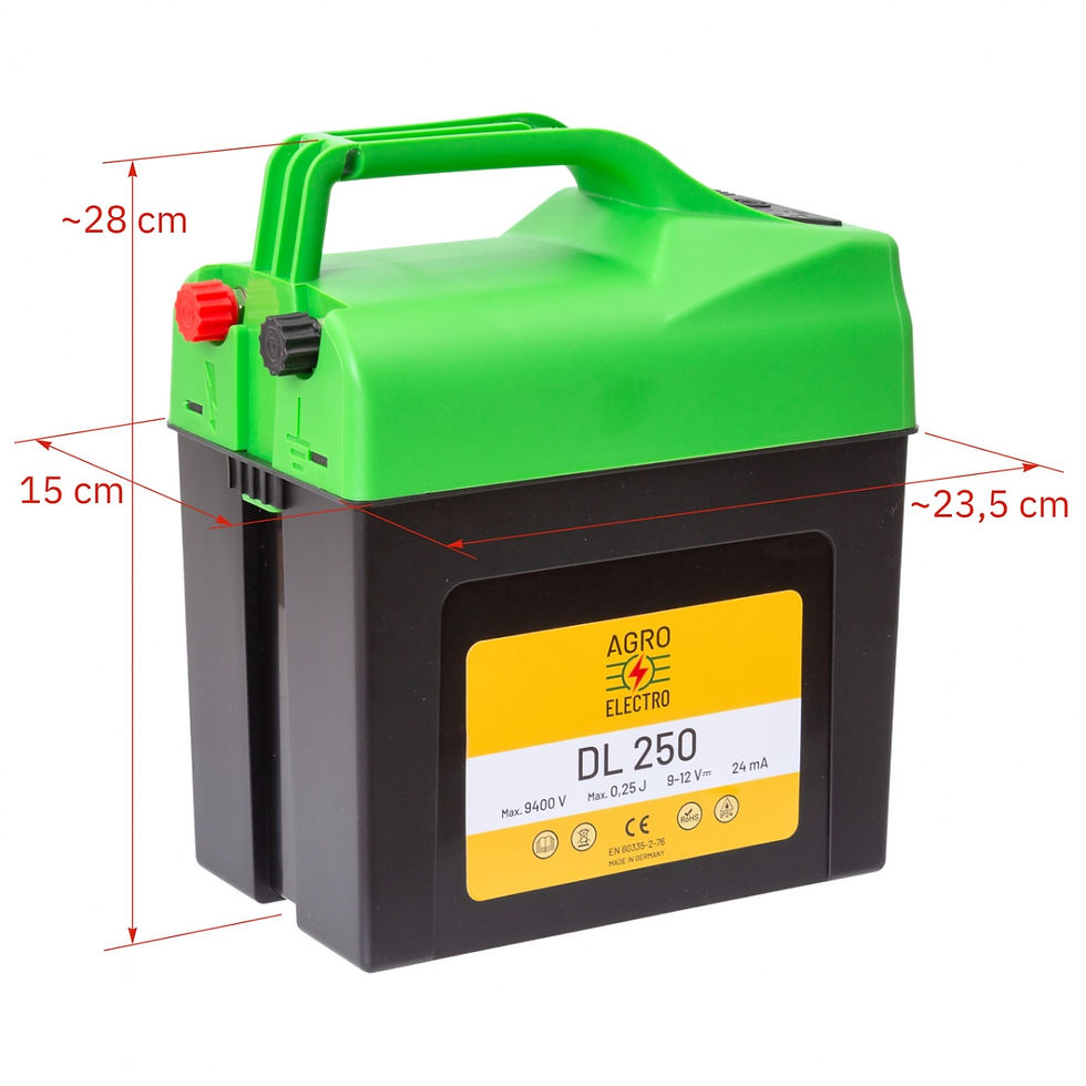 Sličica: DL 250 električni pastir: 9-12 V, 0.25 J