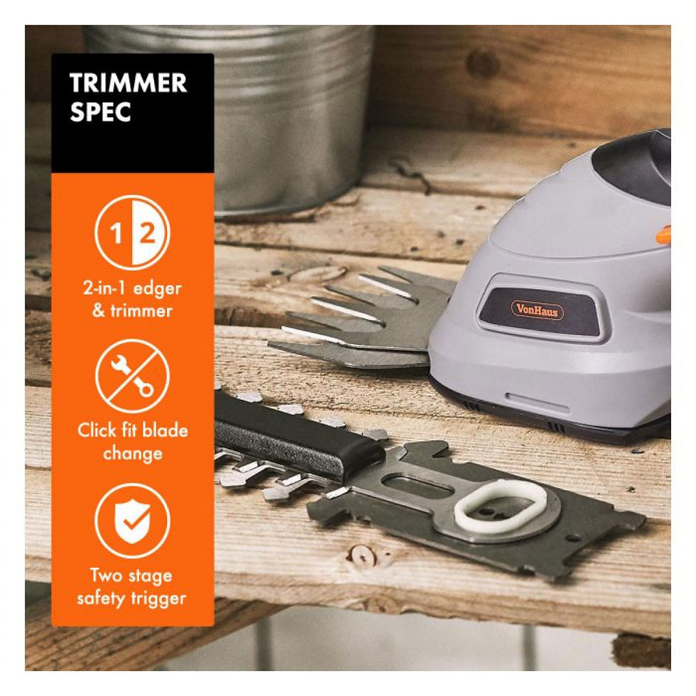 Sličica: VonHaus akumulatorske škarje 2v1