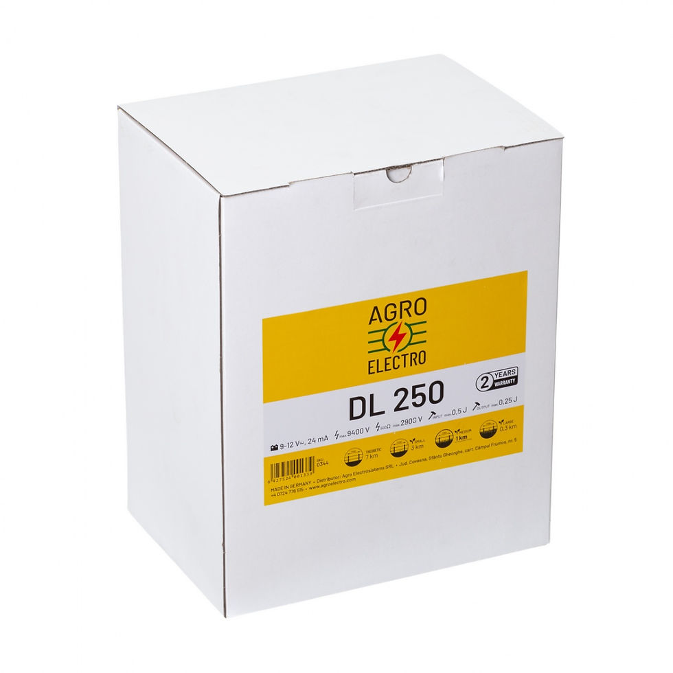 Sličica: DL 250 električni pastir: 9-12 V, 0.25 J