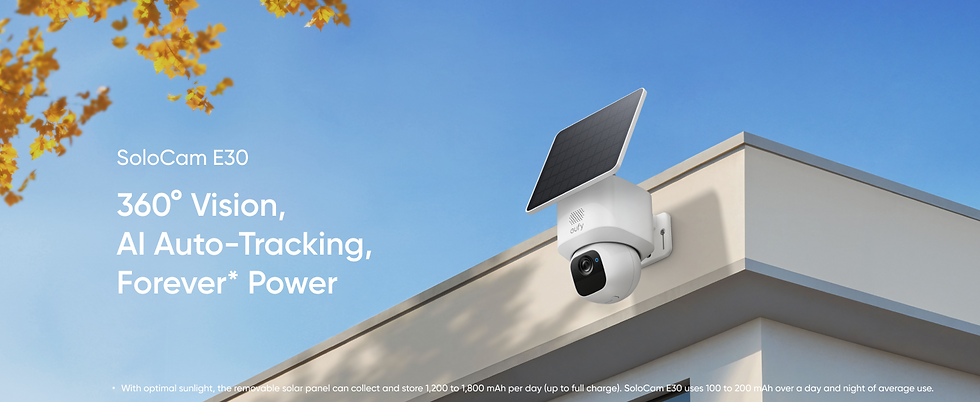 Sličica: Eufy Security SoloCam E30 zunanja brezžična kamera s solarnim panelom