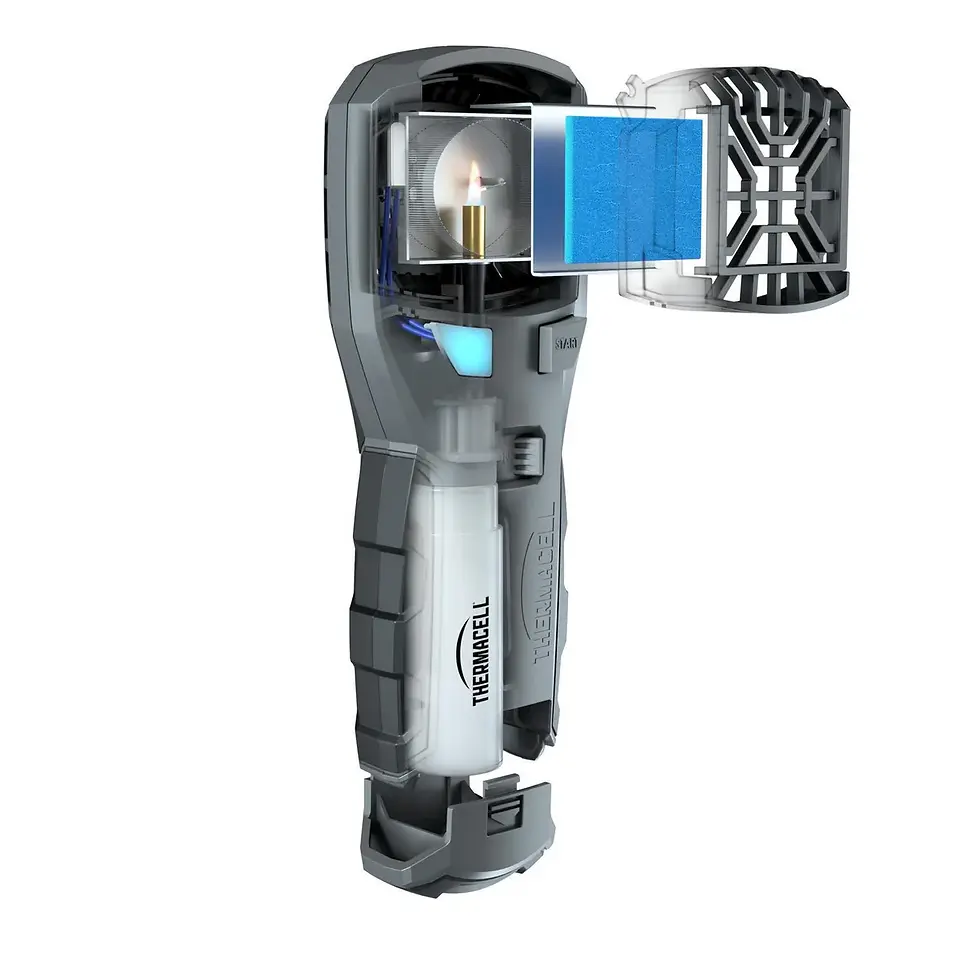 MR450 Prenosni plinski odganjalec komarjev (Siv)