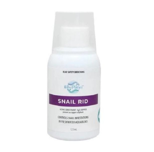 Aquatech Snail Rid Blue Planet - Snail Rid - 125ml | Oz Aquarium Fish