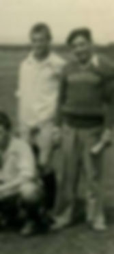 1952-b - George Mihaljevic, left from team picture-Belgrade, Yugoslavia.jpg