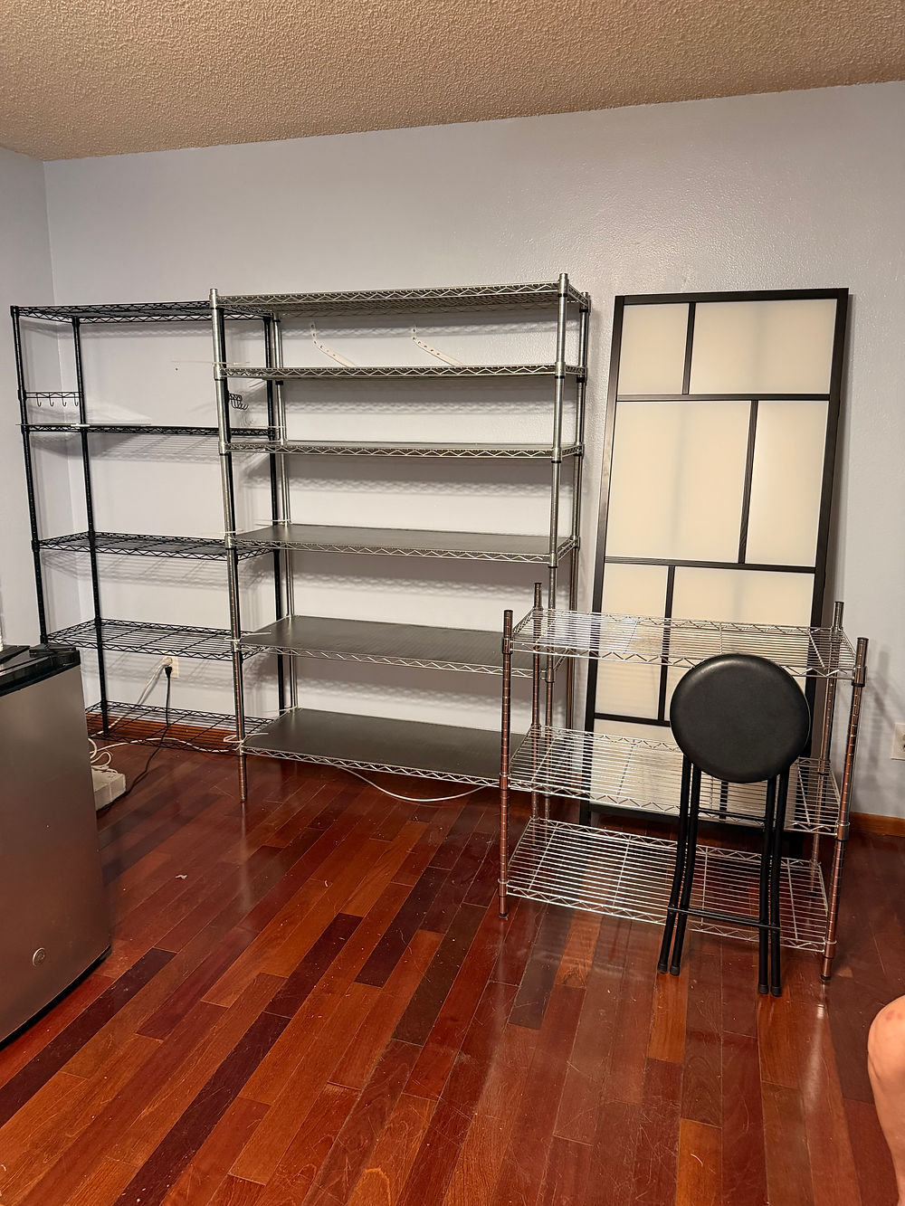 Clean room after specialty packing project with items packed and prepared for rlocation