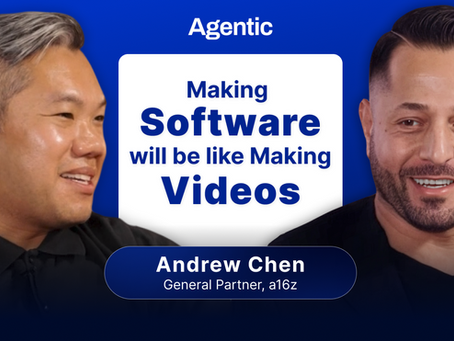 Andrew Chen (a16z speedrun) on Agentic Engineering, Speedrun, and the Future of Building Software
