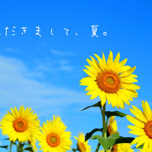いただきまして、夏。