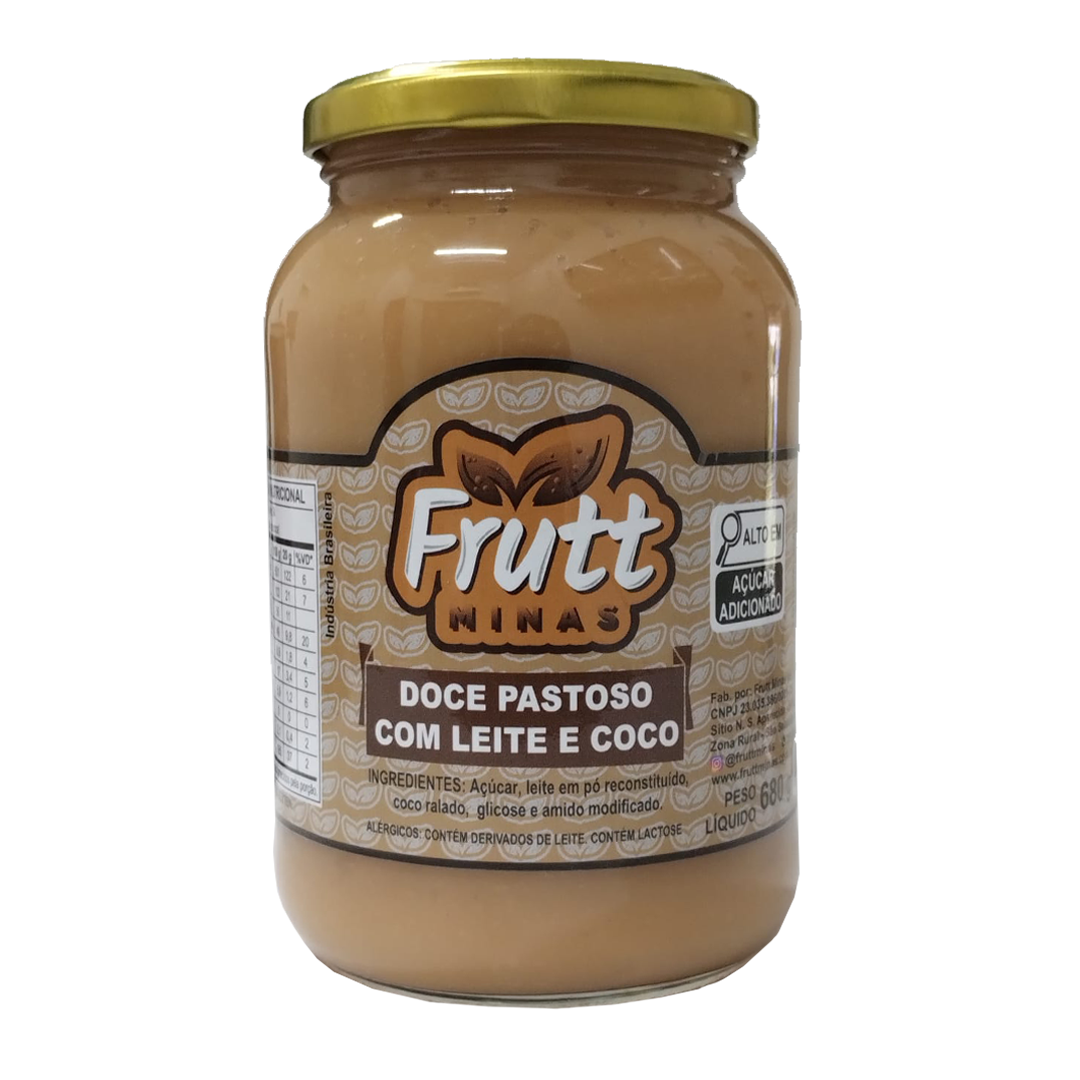 Creamy dessert with milk and coconut 680g